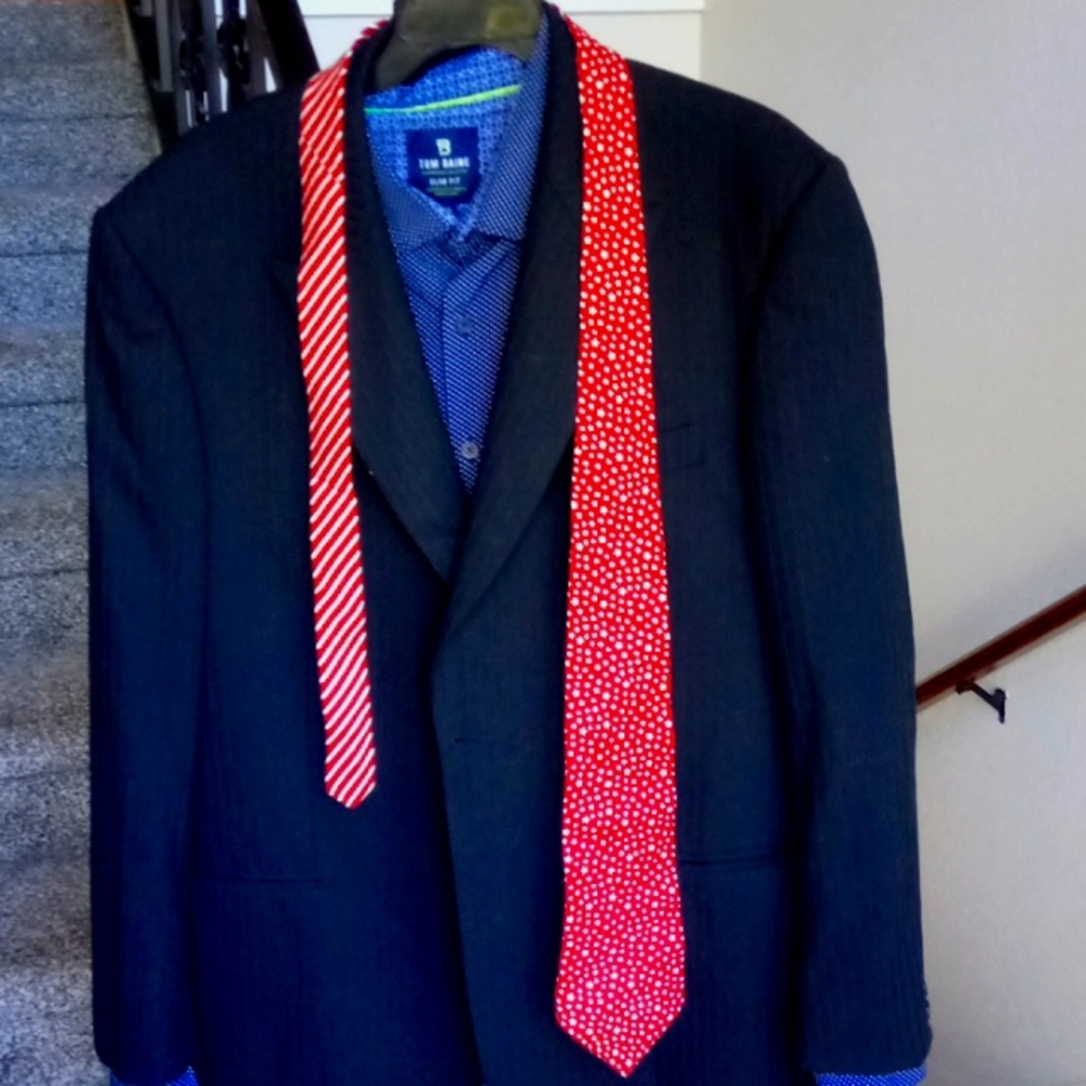 100% Silk Tommy Hilfiger "USA" Tie